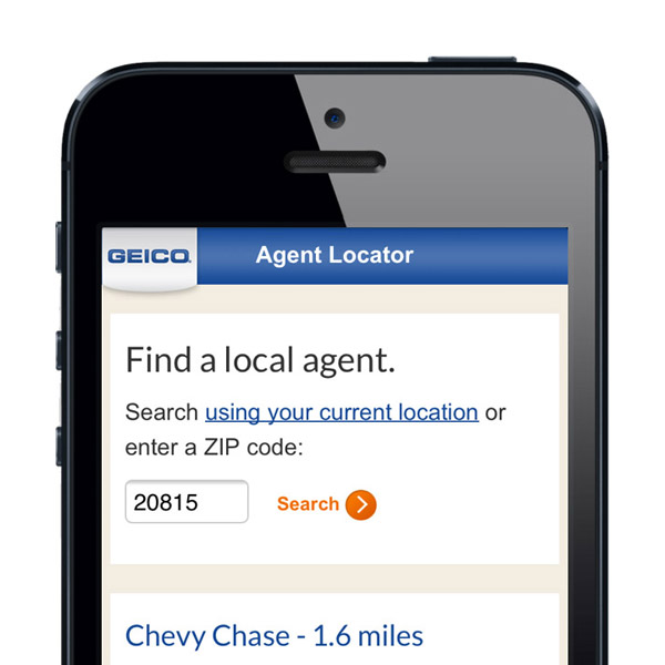 GEICO.com/m/ - Agent Locator